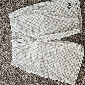Mens plaid shorts